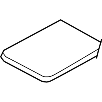 Mopar 1DK741J3AA Armrest Cover, Front