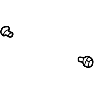 Dodge 6507057AA Rear Belt Assembly Bolt