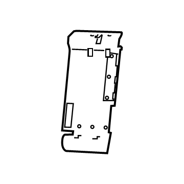 Jeep 68416566AA Rear Panel