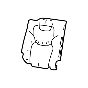Jeep 68290652AF Seat Back Pad