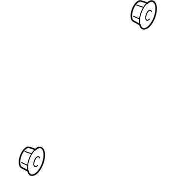 Dodge 6104717AA Stabilizer Link Nut