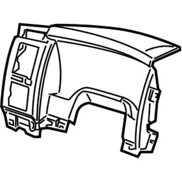 Dodge 5JU28XDHAC Cluster Bezel