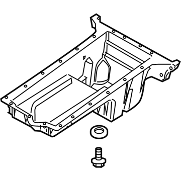 Dodge 5037413AF Oil Pan