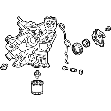 Dodge 5037036AM Timing Cover