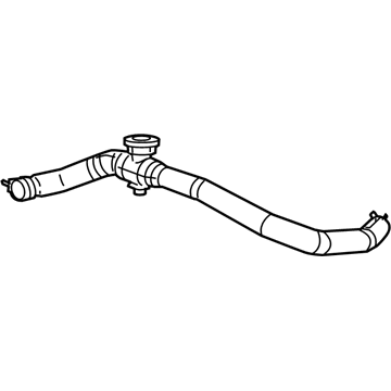 Jeep 5058172AJ Upper Hose