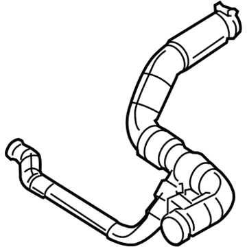 Jeep Patriot Radiator Hose - 68189361AB