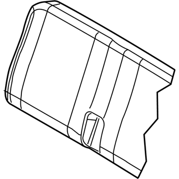 Chrysler 1FQ491D5AA Seat Back Cover