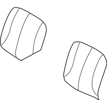 Dodge 1FF361D5AA Seat Back Cover