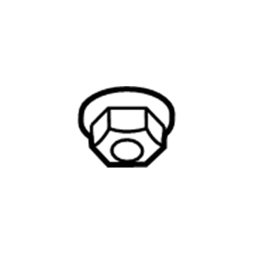 Ram 6507079AA Lower Ball Joint Retainer Nut