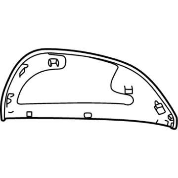 Dodge Mirror Cover - 68677614AA