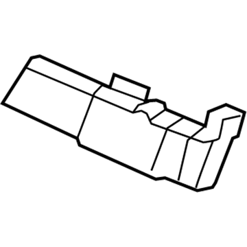 Mopar 1HQ95ZJ8AA Battery Cover, Front Driver Side Mopar 1HQ95ZJ8AA Battery Cover, Front Driver Side