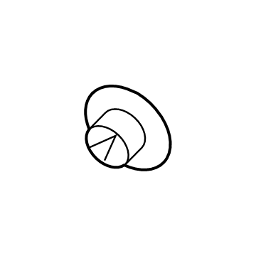 Dodge 68361435AA Headlamp Assembly Cap