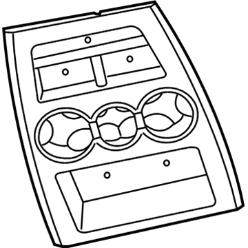 Dodge 1BP54AAAAC Bezel