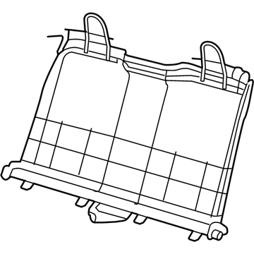 Chrysler 68024922AA Seat Back Frame