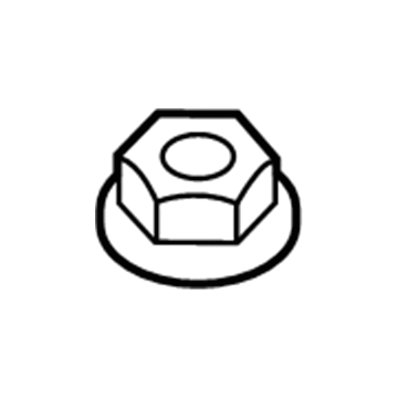 Dodge 6104720AA Gear Assembly Nut