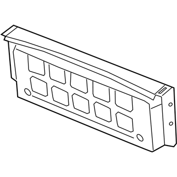 Ram 68031807AA Front Panel