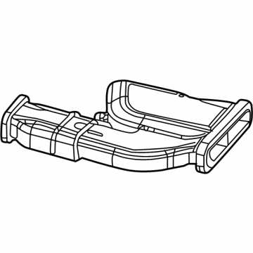Jeep 68379755AD Floor Duct