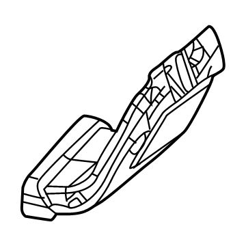 Jeep 68405520AG Lower Duct