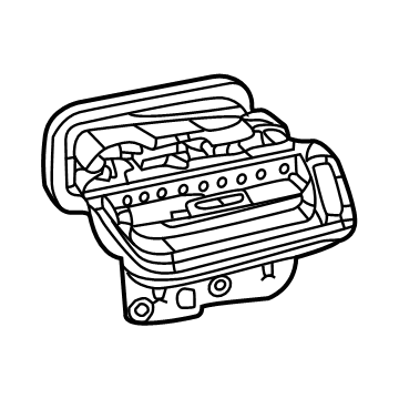 Jeep 6PK861S3AB Air Vent Grille