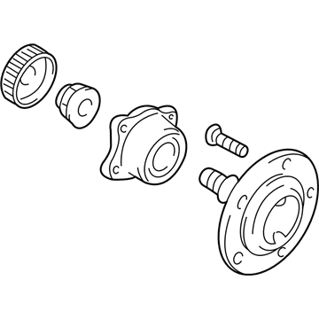Dodge MB892408 Hub Assembly