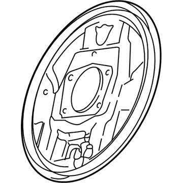 Dodge MB950207 Backing Plate