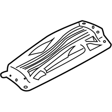 Dodge 52020312AC Heat Shield