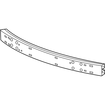 Dodge 68100209AE Impact Bar