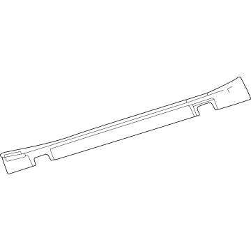 Dodge 7VJ54DX8AB Rocker Molding