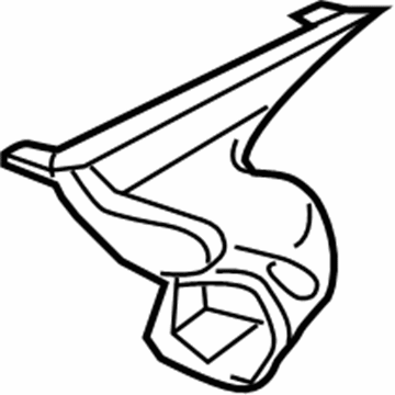 Dodge 68010414AA Defroster Duct