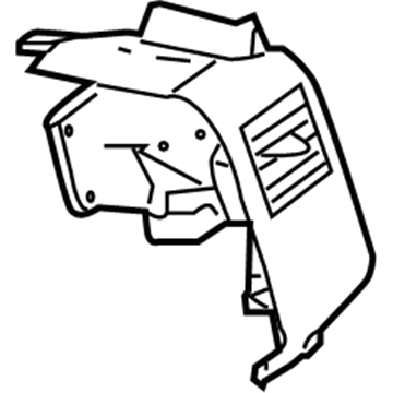 Dodge 5LS26DX9AA Side Outlet