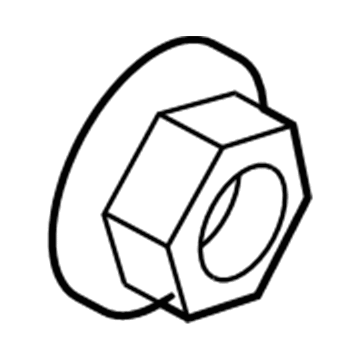 Jeep 6510416AA Power Mirror Nut