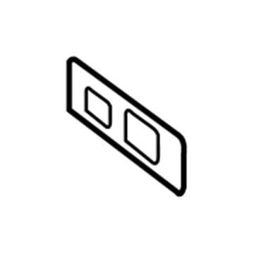Dodge 68006314AA Upper Dash Panel Plate