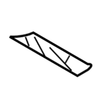 Dodge 68006326AA Upper Dash Panel Upper Bracket