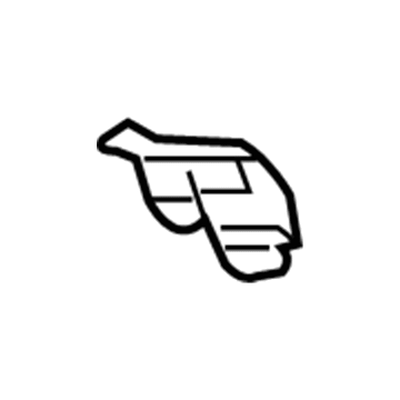 Dodge 68006310AA Cowl Grille Bracket