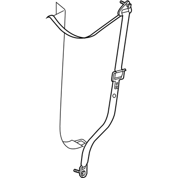 Chrysler Pacifica Seat Belt - TS581L2AE