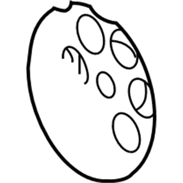 Dodge 5290139AB Pulley