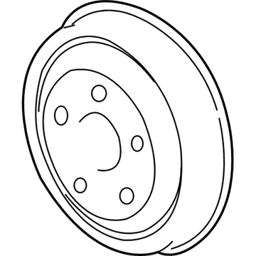 1998 Dodge Neon Brake Drum - 5273983AB