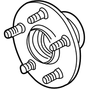 Chrysler 4509767 Hub & Bearing Assembly