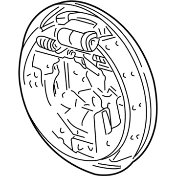 Dodge 5014928AA Backing Plate