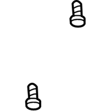 Dodge 6033358 Rear Insulator Bolt