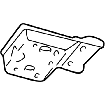 Dodge 52058553 Rear Insulator Bracket