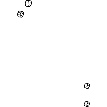 Dodge 6100055 Front Insulator Nut