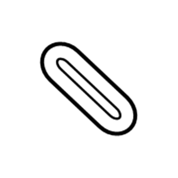 Chrysler TY60XDVAA Seat Belt Bezel