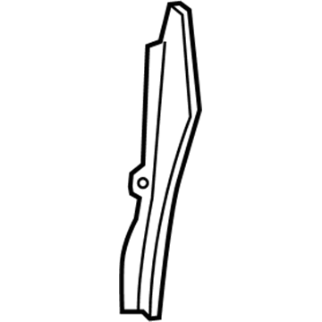 Dodge UY60DX9AA Windshield Pillar Trim Extension