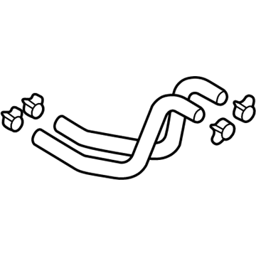 Chrysler MR439545 Heater Hose