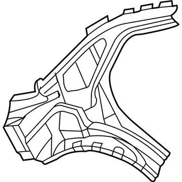 Dodge 5174356AN Inner Panel