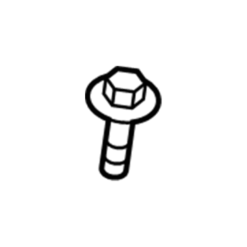 Chrysler 6104368AA Bolt - Hexagon Head