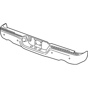 2009 Dodge Ram 1500 Bumper - 55112601AE