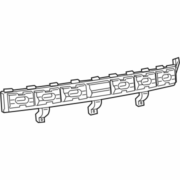 Mopar 68214792AC Energy Absorber, Rear Mopar 68214792AC Energy Absorber, Rear