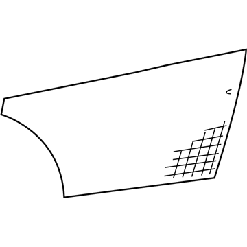 Mopar WT60AAAAB Woodgrain, Front Passenger Side